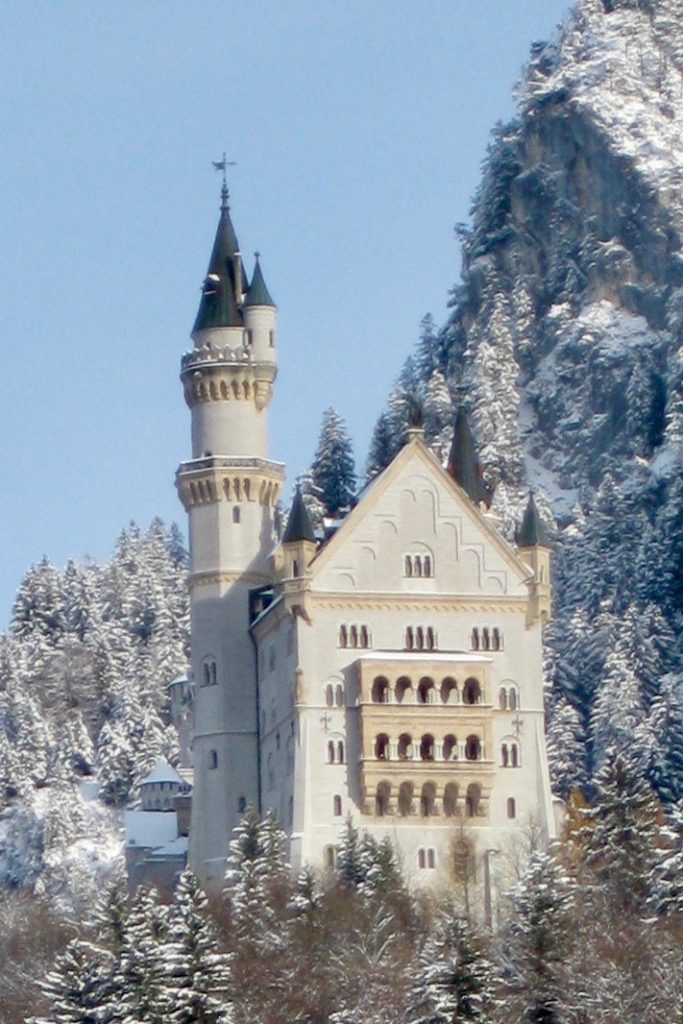 Besides visiting a Munich beer hall, Bavaria has castles to tour, like Neuschwanstein.