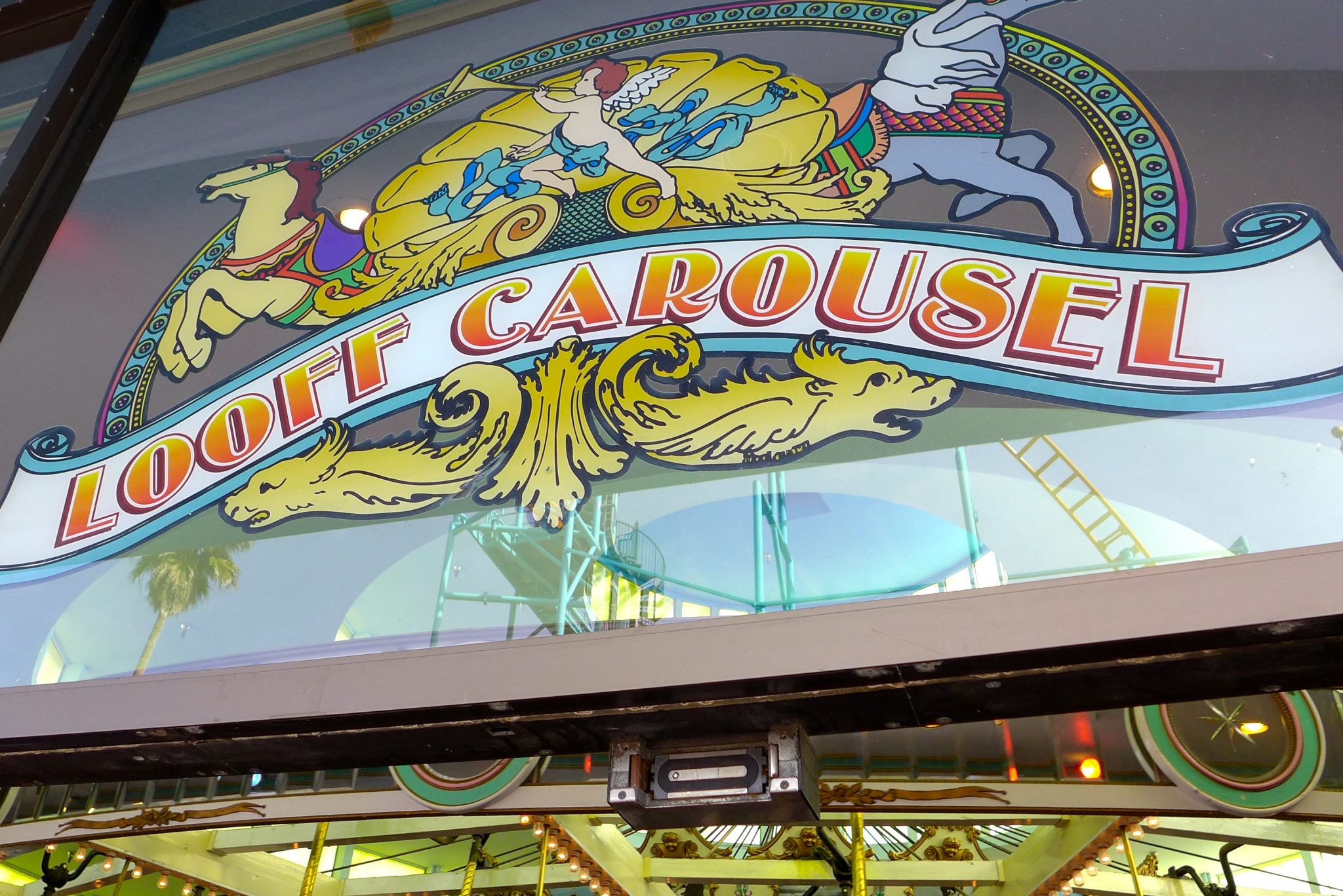 merry-go-round carousel boardwalk