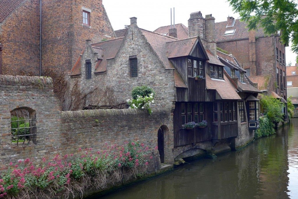 canal in Bruges Belgium