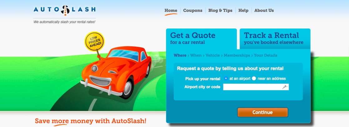 AutoSlash review, an app to use to save money on car rentals