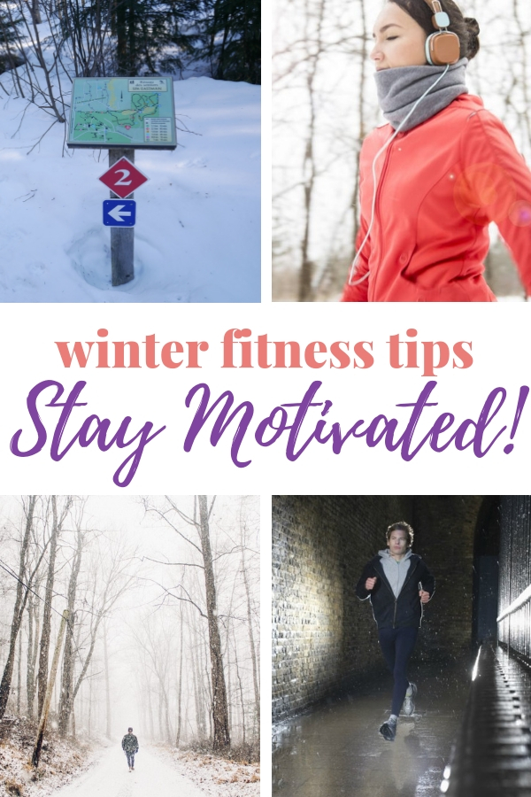 Don't abandon your fitness routine just because the weather's awful. Here are 12 winter fitness tips to keep you motivated until spring. #wellness #weightloss #coldweather